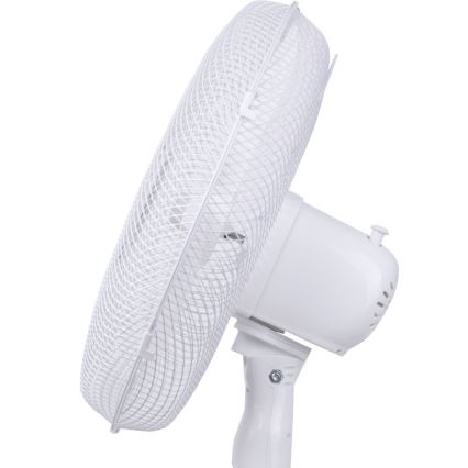 Aigostar - Seisova tuuletin 40W/230V 120 cm valkoinen