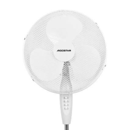 Aigostar - Seisova tuuletin 40W/230V valkoinen
