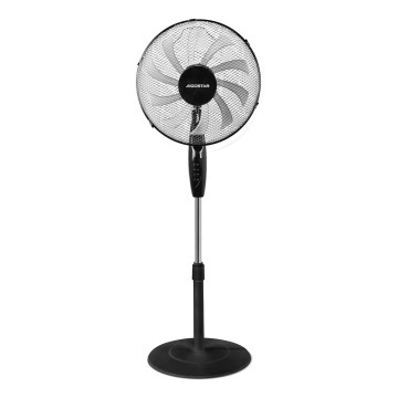 Aigostar - Seisova tuuletin 60W/230V musta