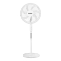 Aigostar - Seisova tuuletin 60W/230V valkoinen
