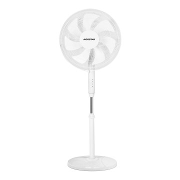 Aigostar - Seisova tuuletin 60W/230V valkoinen
