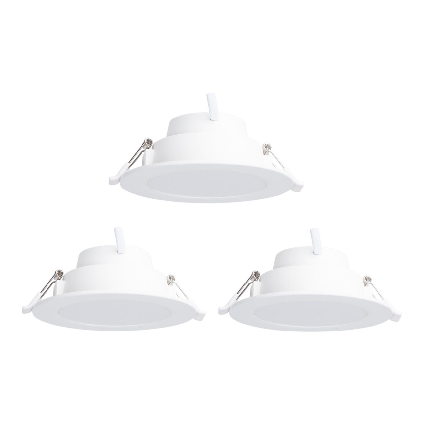 Aigostar - SETTI 3 x LED RGB Himmennettävä riippuva kattovalaisin MESH LED/6W/230V 2700K-6500K halkaisija 11,5cm
