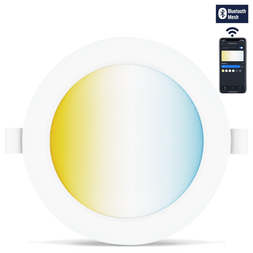 Aigostar - SETTI 3x Himmennettävä riippuva LED-kattovalaisin MESH LED/6W/230V 2700K-6500K halkaisija 11,5cm