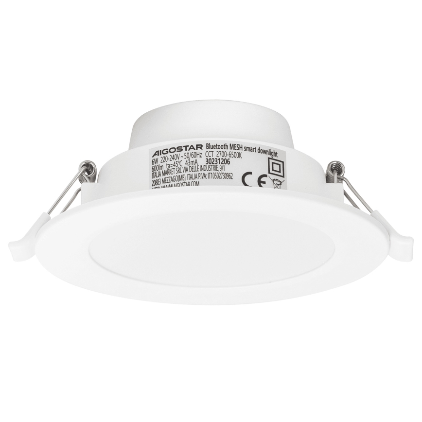 Aigostar - SETTI 3x Himmennettävä riippuva LED-kattovalaisin MESH LED/6W/230V 2700K-6500K halkaisija 11,5cm