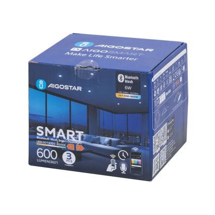Aigostar - SETTI 3x Himmennettävä riippuva LED-kattovalaisin MESH LED/6W/230V 2700K-6500K halkaisija 11,5cm