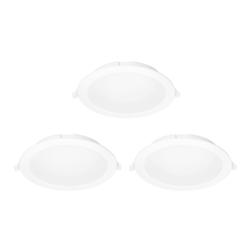 Aigostar - SETTI 3x Himmennettävä riippuva LED-kattovalaisin MESH LED/6W/230V 2700K-6500K halkaisija 11,5cm