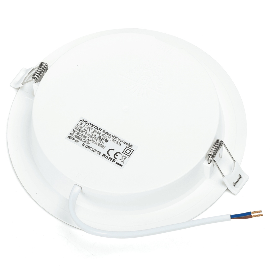 Aigostar - SETTI 3x LED RGB Himmennettävä riippuva kattovalaisin MESH LED/15W/230V 2700K-6500K halkaisija 17cm