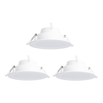Aigostar - SETTI 3x LED RGBW Himmennettävä riippuva kattovalaisin MESH LED/9W/230V 2700K-6500K halkaisija 14,5cm