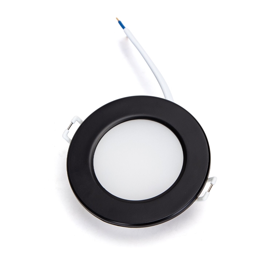 Aigostar - SETTI 3x LED upotettava ulkovalo LED/4,8W/230V 3000K IP65 musta