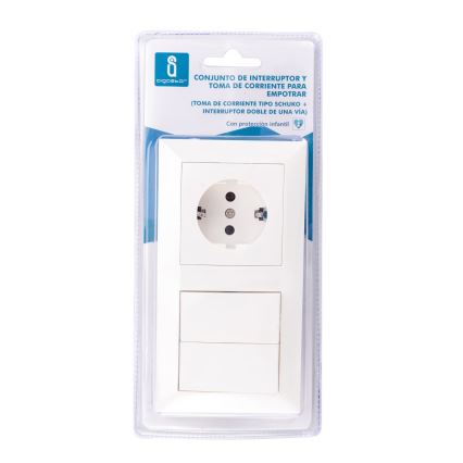 Aigostar - Talokatkaisin pistorasialla 1x16A/250V