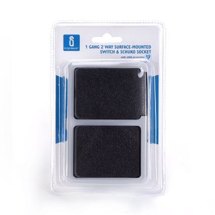 Aigostar - Ulkotila katkaisin 1P pistokkeella 1x16A/250V IP54