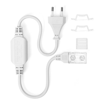 Aigostar - Virtalähde LED-nauhoille 10 mm 600W/230V valkoinen