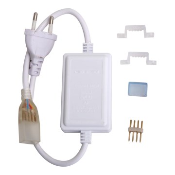 Aigostar - Virtalähde LED-nauhoille 1000W/230V valkoinen