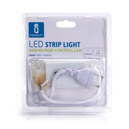 Aigostar - Virtalähde LED-nauhoille 1000W/230V valkoinen