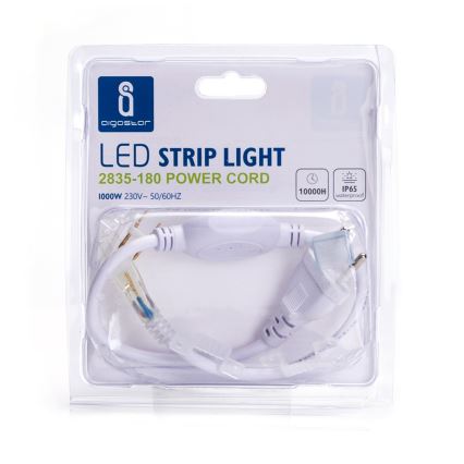 Aigostar - Virtalähde LED-nauhoille 1000W/230V valkoinen