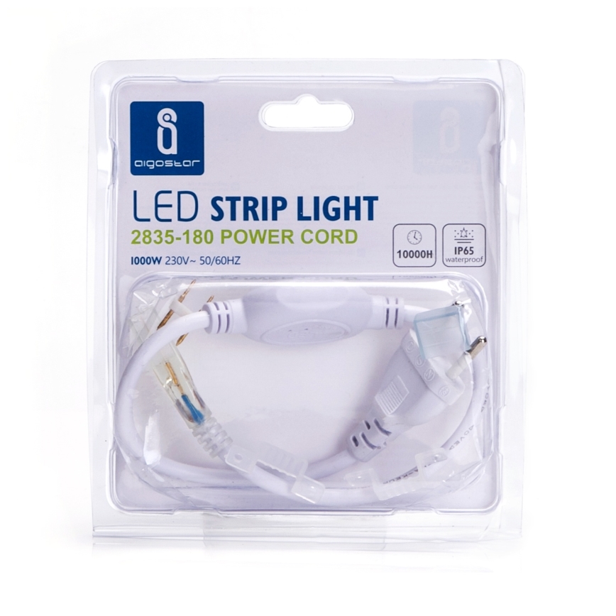 Aigostar - Virtalähde LED-nauhoille 1000W/230V valkoinen