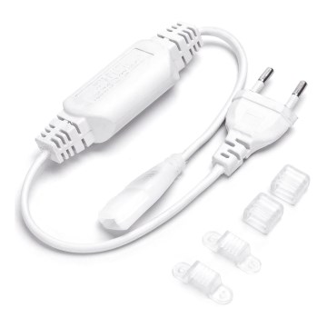 Aigostar - Virtalähde LED-nauhoille 8 mm 400W/230V valkoinen