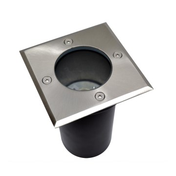 Ajoväylän valo 1xGU10/30W/230V IP44 mattakromi