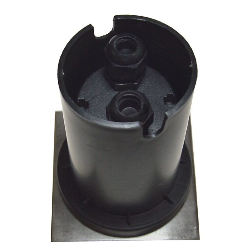 Ajoväylän valo 1xGU10/30W/230V IP44 mattakromi