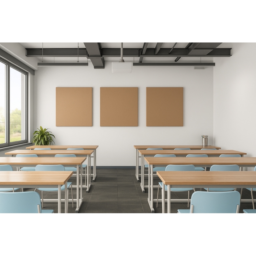 Akustinen panel SILENCE 58x58 cm beige