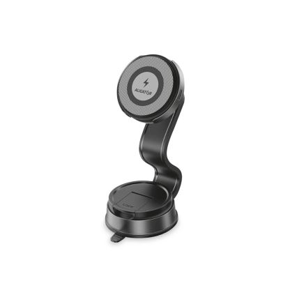 Aligator AMS07BK - Auton puhelinteline joustavalla MagSafe-varrella musta