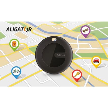 Aligator APD003 - MiTag-paikannin 1xCR2032 IP67 musta