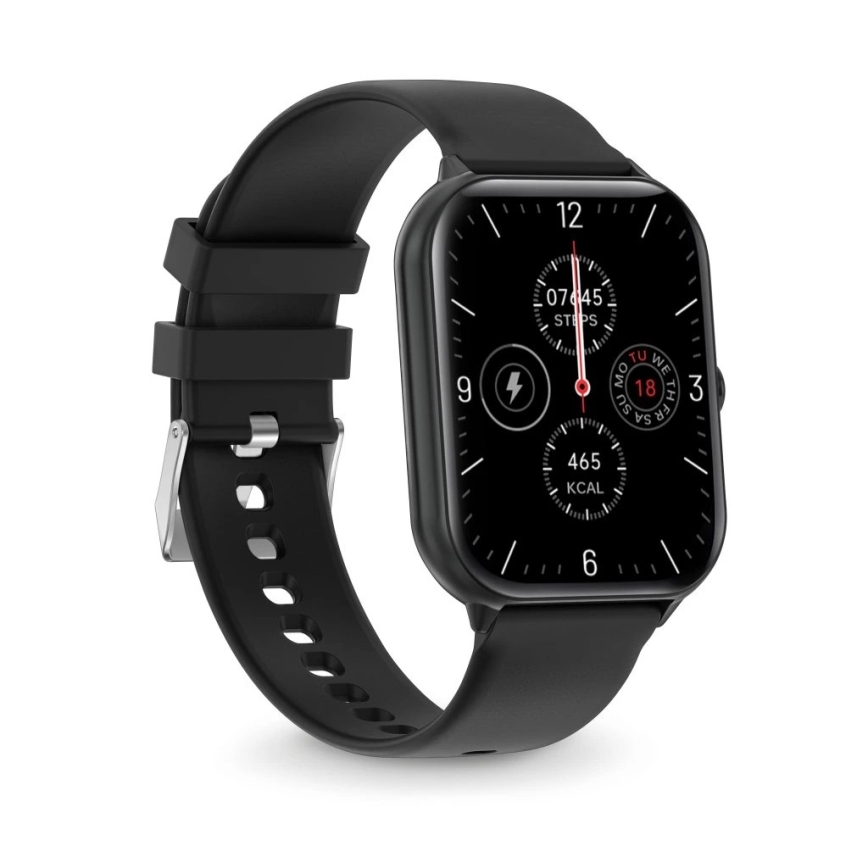 Aligator AW10BK - Älykello Watch GO 220 mAh IP67 musta
