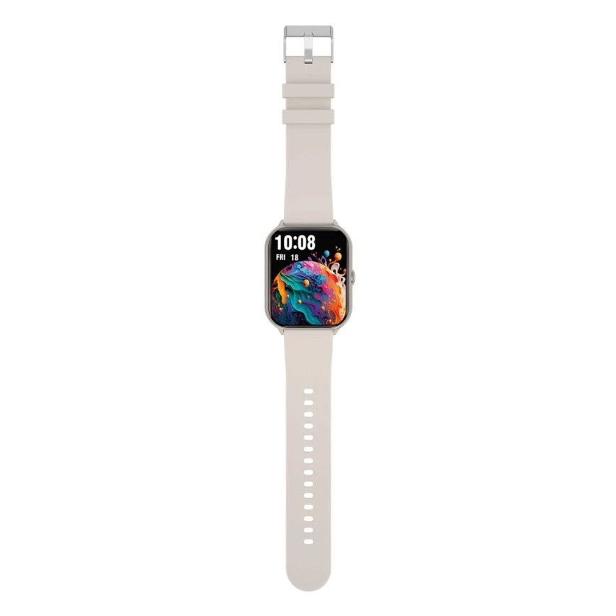 Aligator AW10SR - älykello Watch GO 220 mAh IP67 kermanvärinen