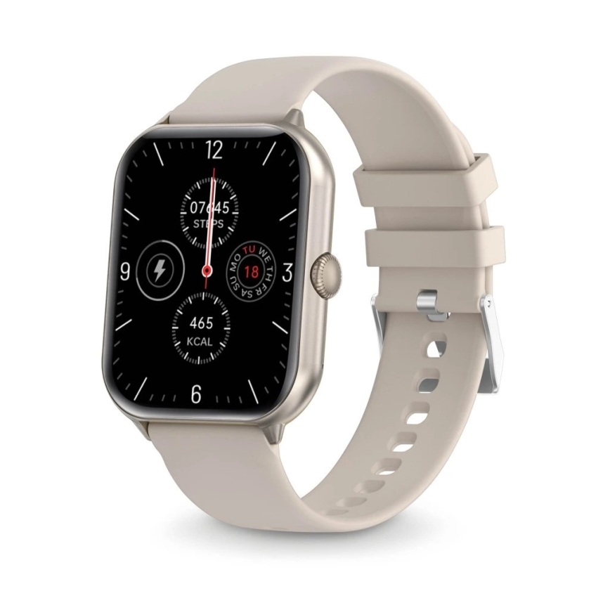 Aligator AW10SR - älykello Watch GO 220 mAh IP67 kermanvärinen