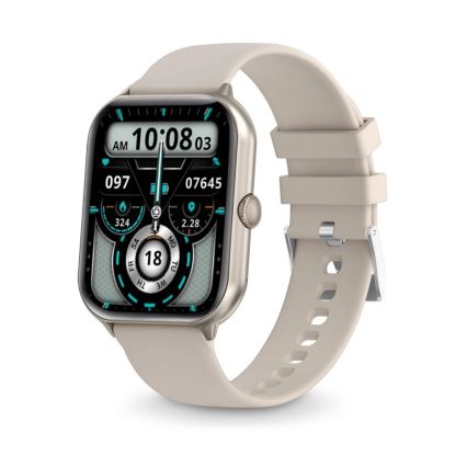 Aligator AW10SR - älykello Watch GO 220 mAh IP67 kermanvärinen