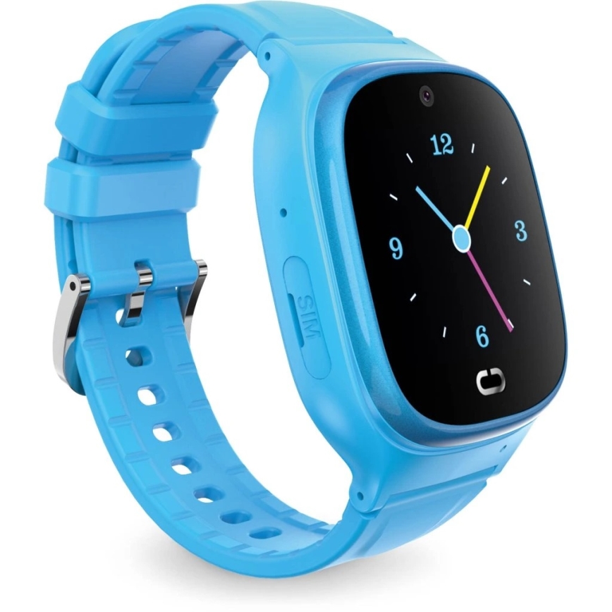Aligator AW11BE - Älykello Watch Junior 2 450 mAh IP67 Wi-Fi sininen