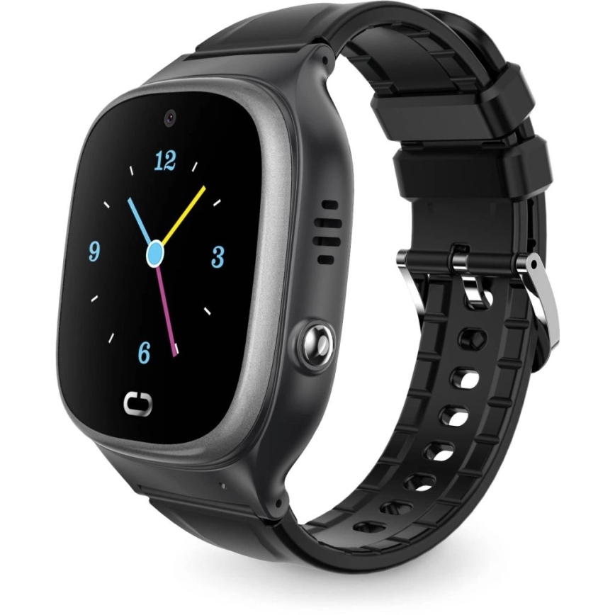 Aligator AW11BK - Älykello Watch Junior 2 450 mAh IP67 Wi-Fi musta
