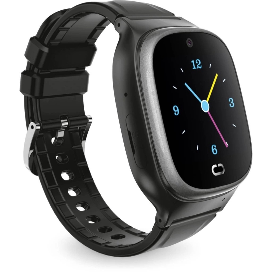 Aligator AW11BK - Älykello Watch Junior 2 450 mAh IP67 Wi-Fi musta