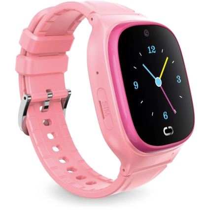 Aligator AW11PK - Watch Junior 2 älykello 450 mAh IP67 Wi-Fi vaaleanpunainen