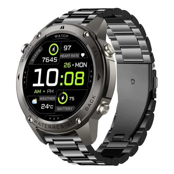 Aligator AW12BK - älykello Watch GPS 500 mAh IP69K musta