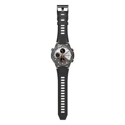 Aligator AW12BK - älykello Watch GPS 500 mAh IP69K musta