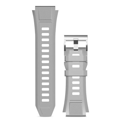 Aligator AW12SR - älykello Watch GPS 500 mAh IP69K hopea