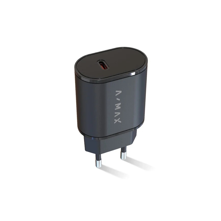 Aligator AX0002V - Pikalatausadapteri A-MAX Power Delivery 20W USB-C musta