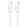 Aligator DATKP47 - USB-kaapeli USB-C / USB-C 100W Power Delivery 1,5 m valkoinen