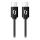 Aligator DATKP58 - USB-kaapeli USB-C / USB-C 65 W Power Delivery 2,5 m musta