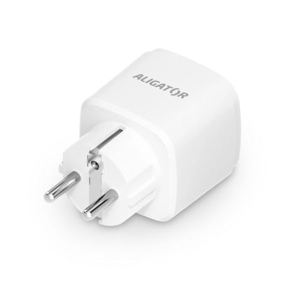 Aligator WAL001 - Älypistorasia 3680W/230V/Tyyppi E/16A Wi-Fi Tuya