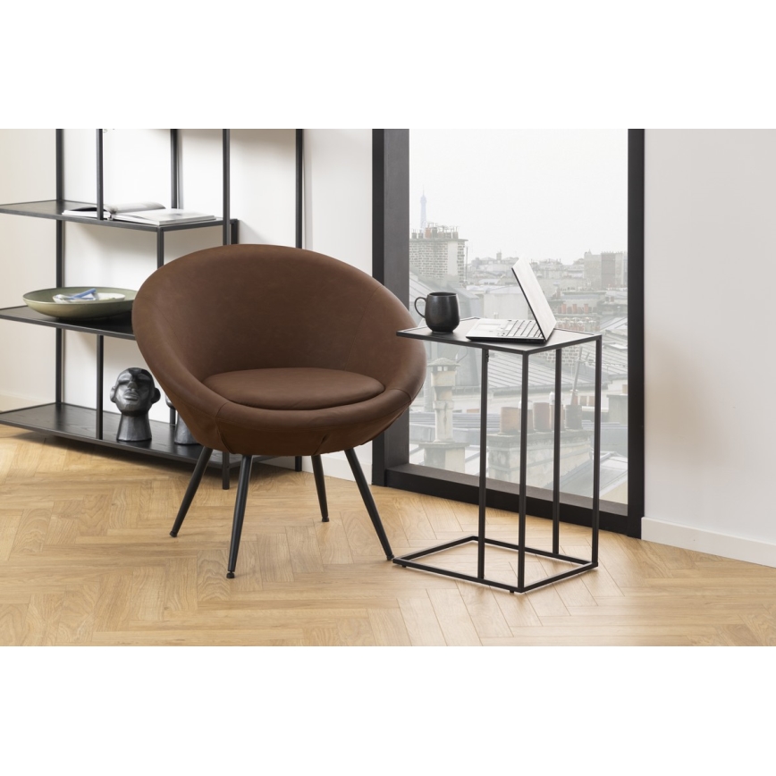 Sivunapitopöytä ALMA antrasiitti