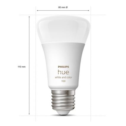 Aloituspaketti Philips Hue WHITE AND COLOR AMBIANCE 3xE27/9W 2000-6500K + liitäntälaite