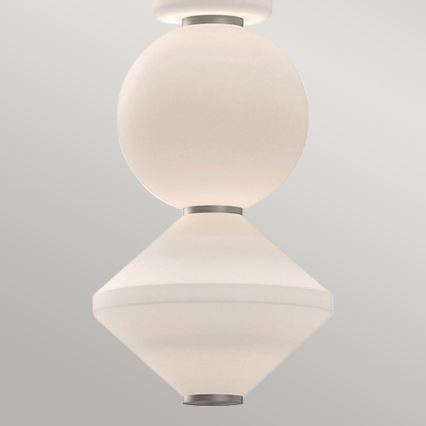 Alora Mood - BIJOU LED - riippuvalaisin vaijerilla LED/20W/230V 3000K mattakromi