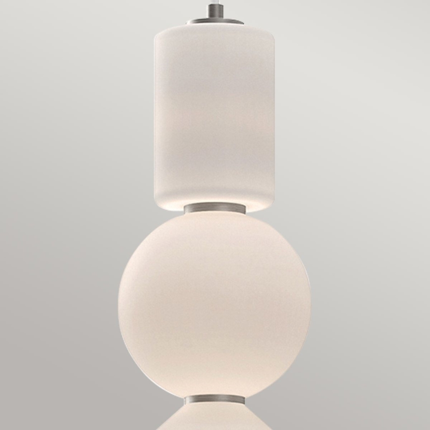 Alora Mood - BIJOU LED - riippuvalaisin vaijerilla LED/20W/230V 3000K mattakromi