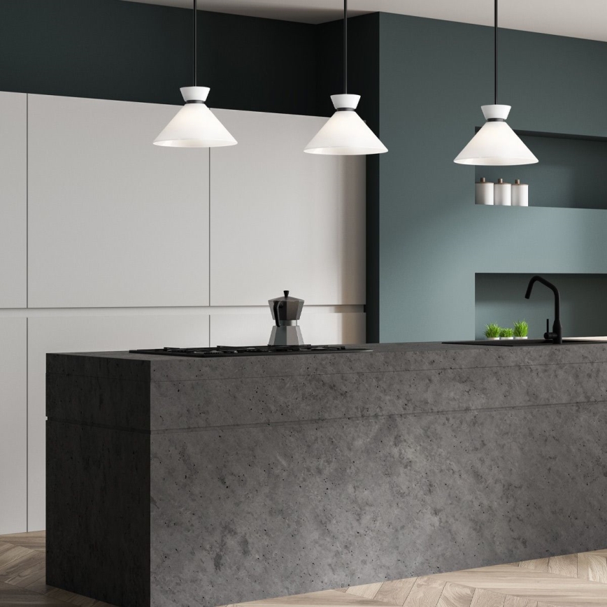 Alora Mood - Riippuvalaisin tangolla HALSTON 1xE27/60W/230V musta