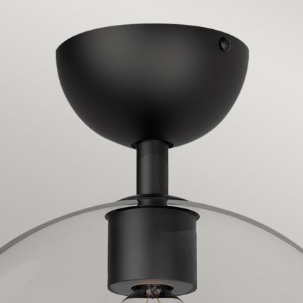Alora Mood - JUDE-kattovalaisin 1xE27/60W/230V Ø 30,5 cm musta