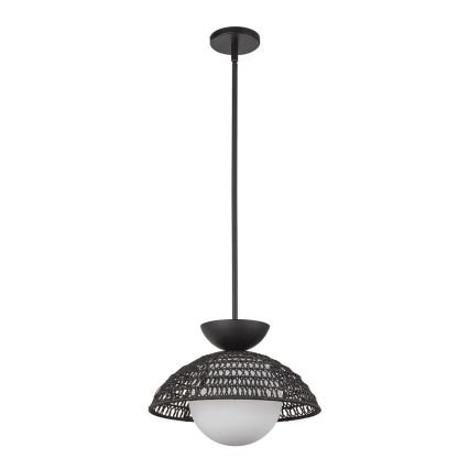 Alora Mood - PERTH kattovalaisin varrella 1xE27/60W/230V Ø 37,5 cm musta