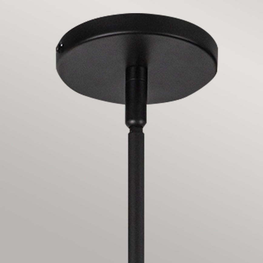 Alora Mood - PERTH kattovalaisin varrella 1xE27/60W/230V Ø 37,5 cm musta