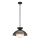Alora Mood - PERTH kattovalaisin varrella 1xE27/60W/230V Ø 37,5 cm musta